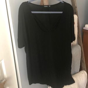 Black v neck